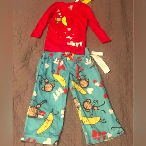 2pc Girls Pajamas Size M8